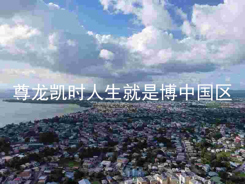 尊龙凯时人生就是博中国区
